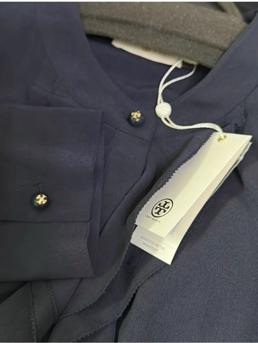 Tory Burch elegant navy